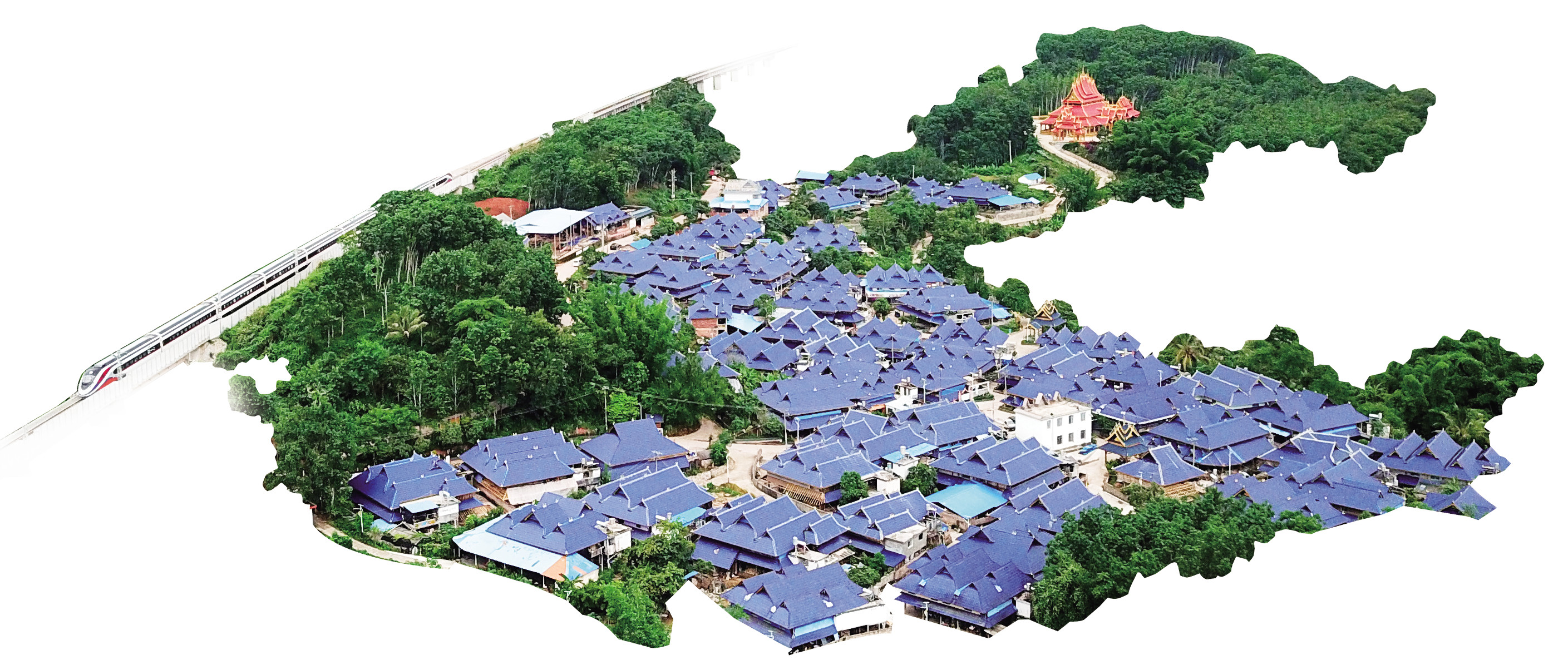 2023年8月2日，官渡区帮建的曼庄村大龙哈村全貌.jpg
