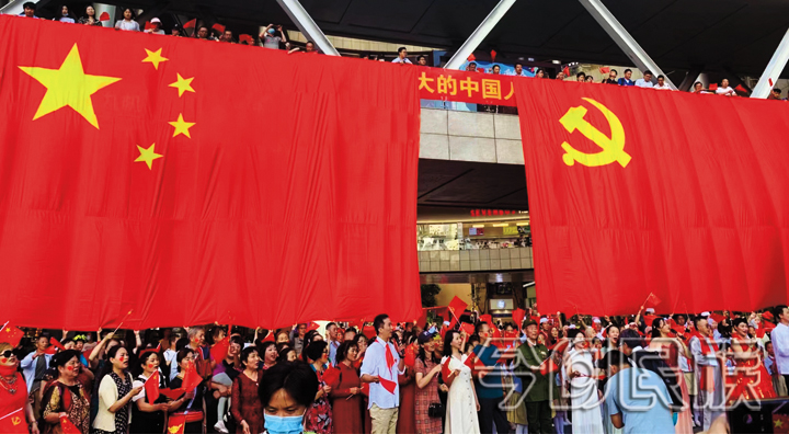 昆明金星社区：同心共创 画好民族团结同心圆